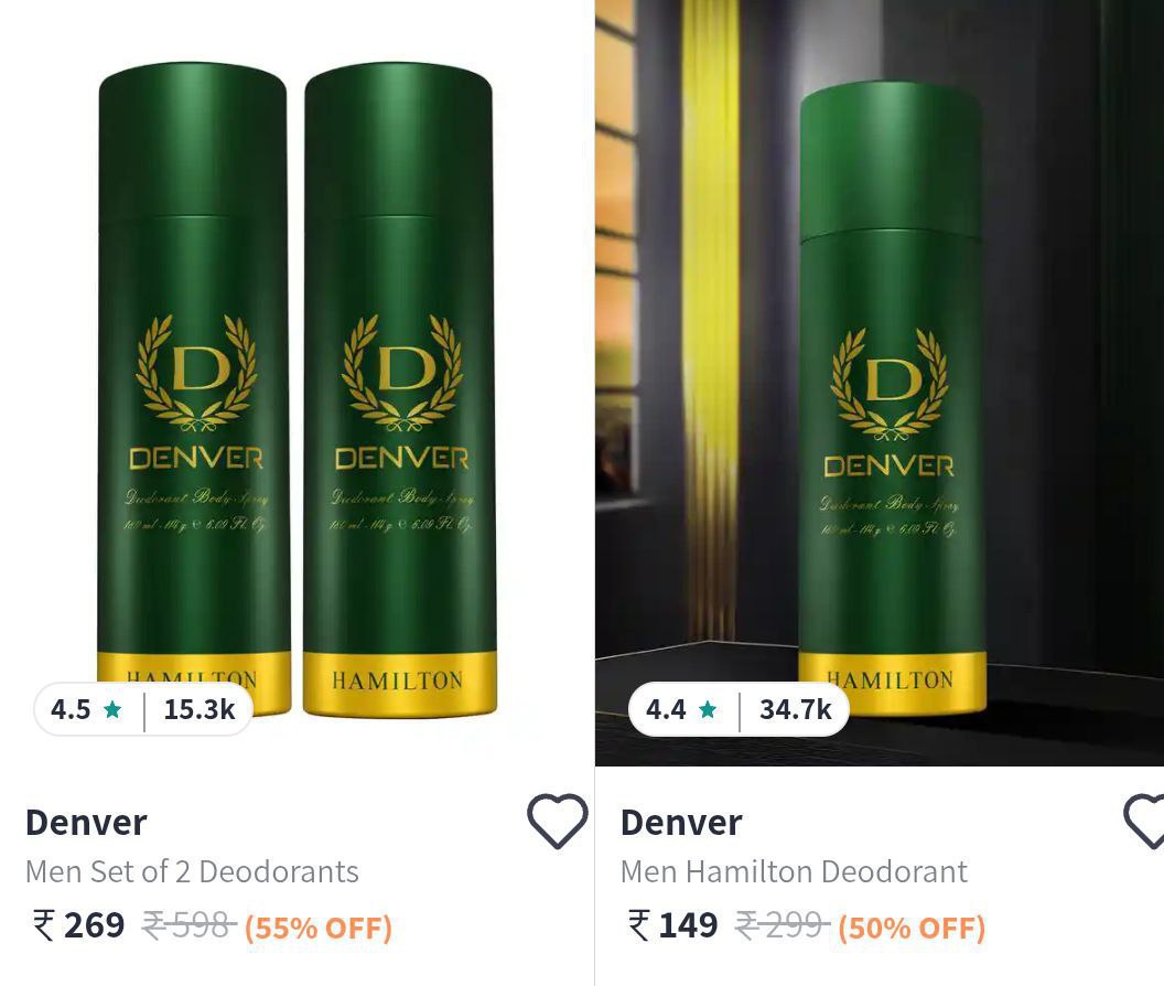 Myntra Denver Perfumes Deodorants Up To 55 Shop Here Click Here To Join All
