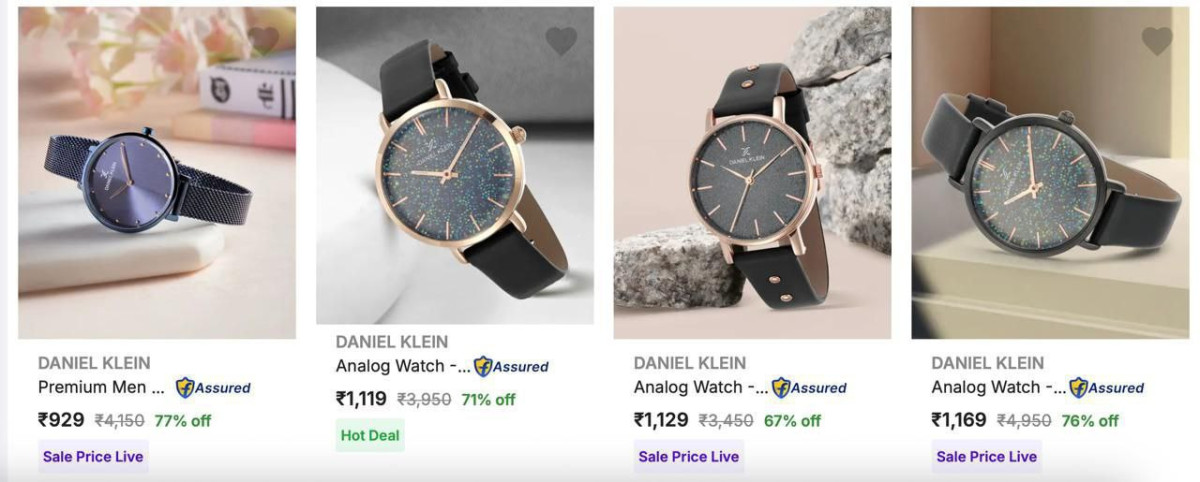 Daniel Klein Wrist Watches 79 - Click Here To Join All Dealsfor More Deals 
