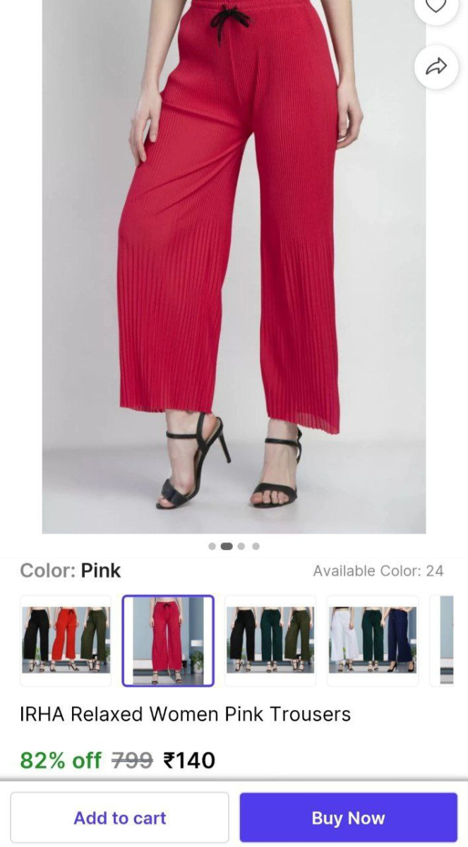 Grab 140 Pink Trouser For More Deals Join Our Whatsapp Channel
