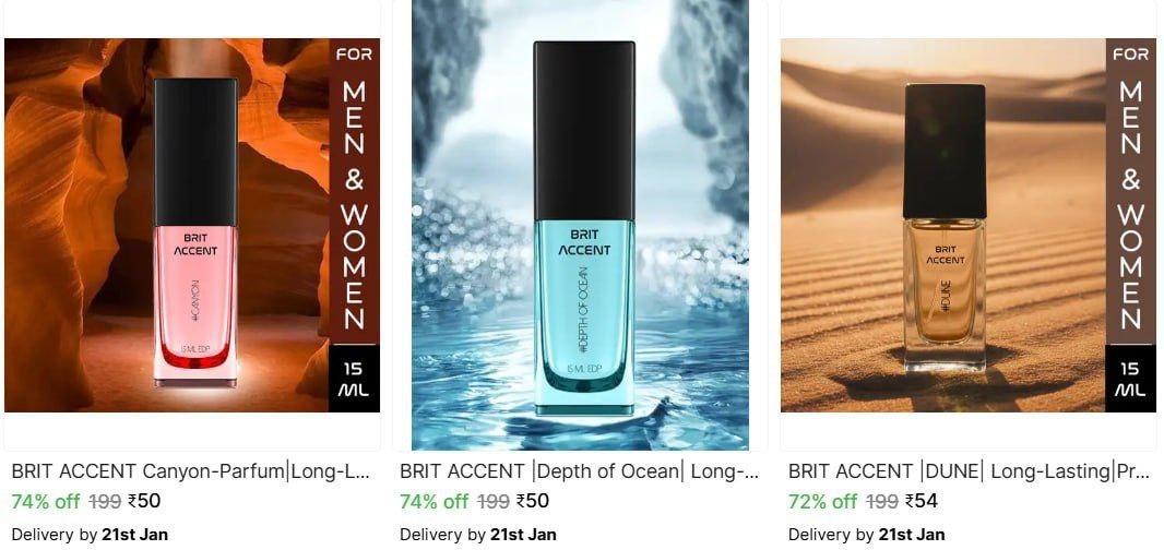 Shopsy Perfume Starts From 50
