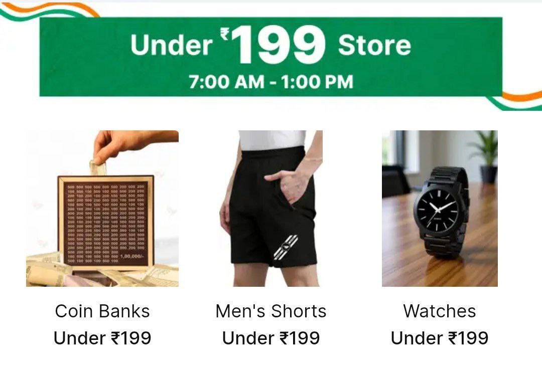 Shopsy Under 199 Store