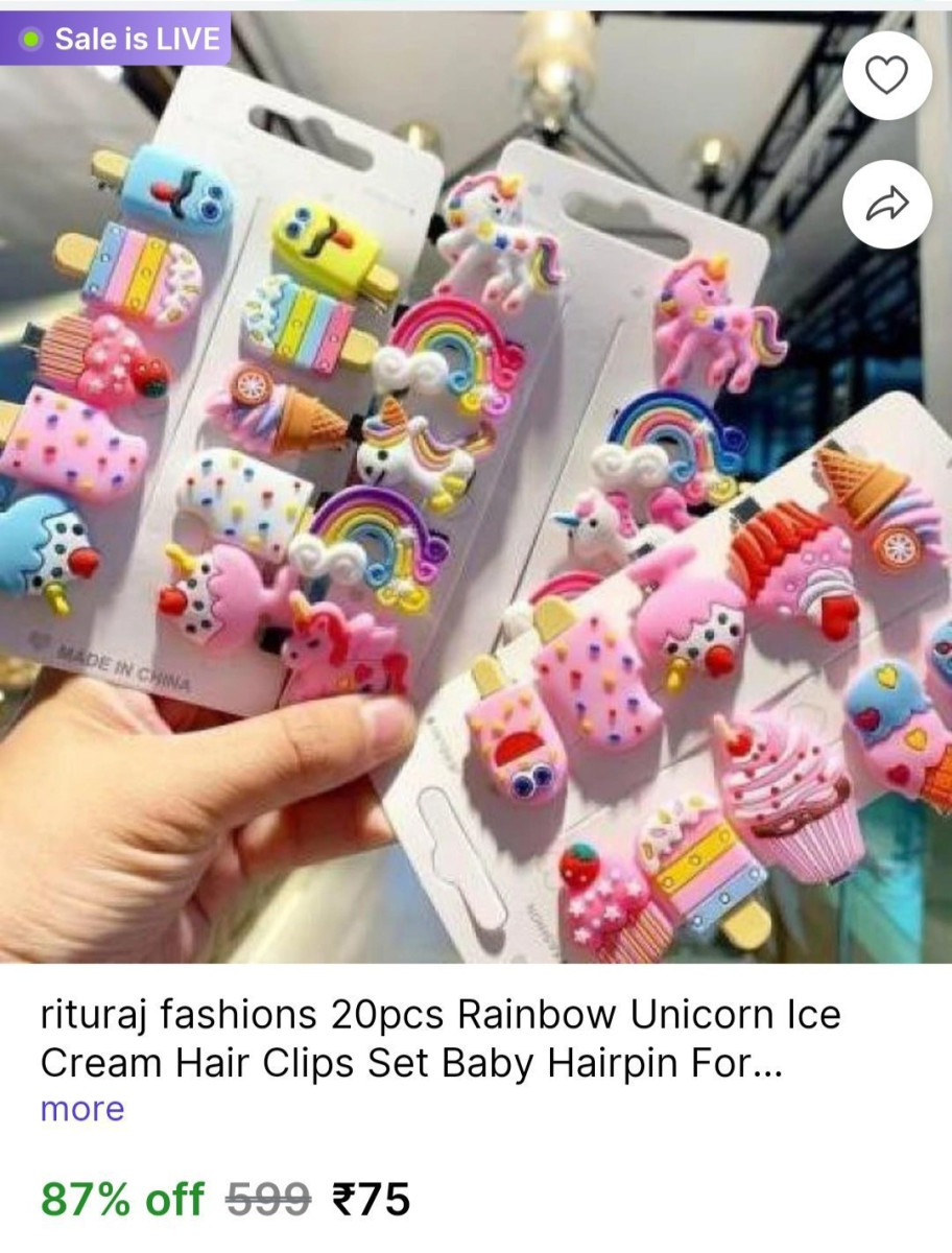 Pack Of 20 Hair Clip (multicolor) 75top Rated Good Reviews