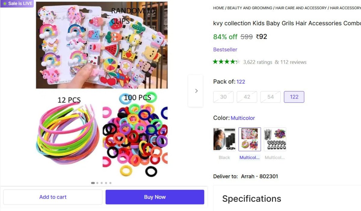 Hair Accessories 122 Pcs 92 More Deals Click Here Must Read