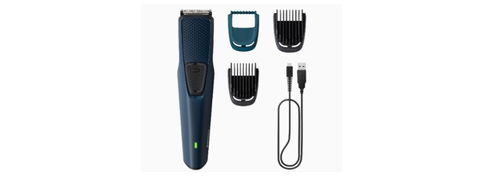 Philips Battery Powered Skinprotect Beard Trimmer For Men - Lasts 4x 749 Re