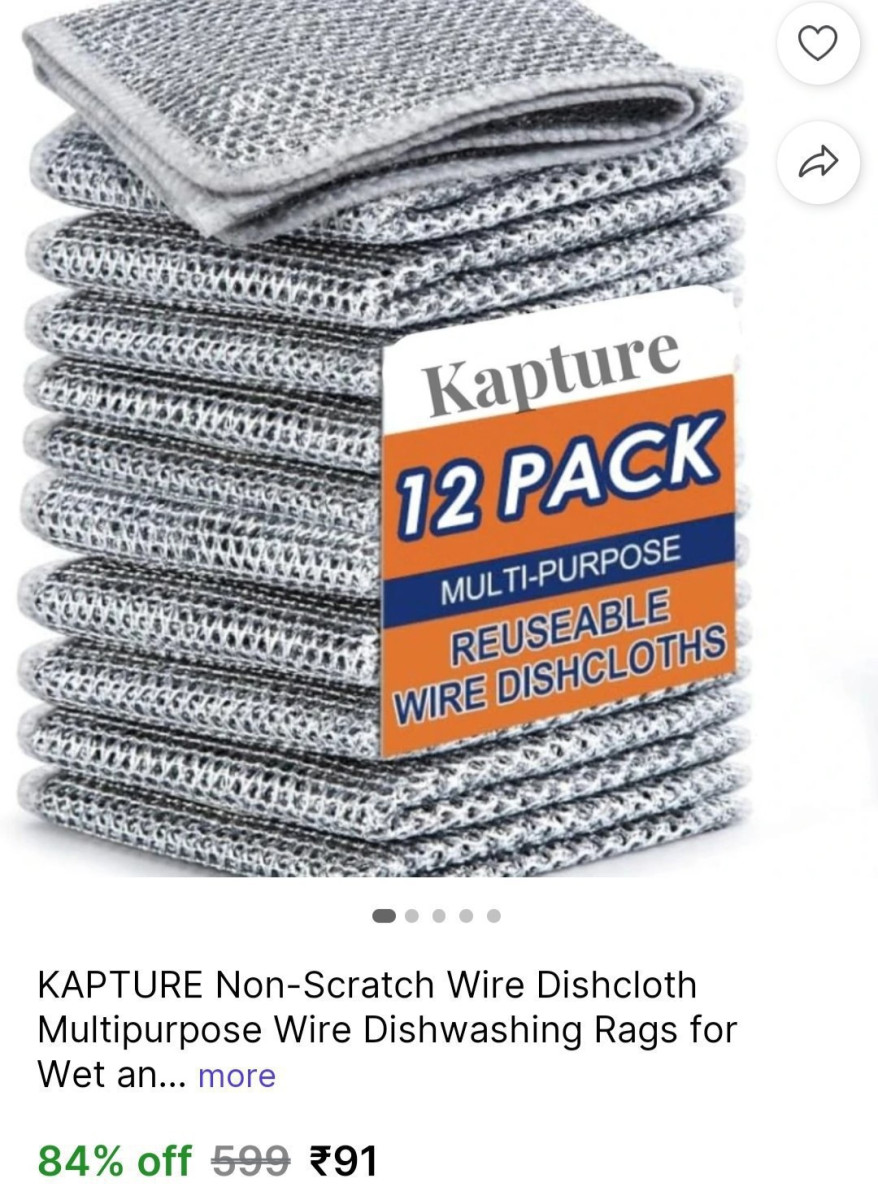 Scrub Pad 91 More Deals Click Here Must Read