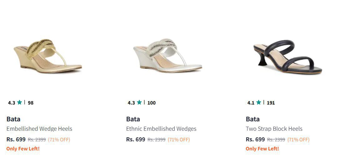 Myntra 72 On Bata Footwears Womens Mens For More Deals Join Our Whatsapp Ch
