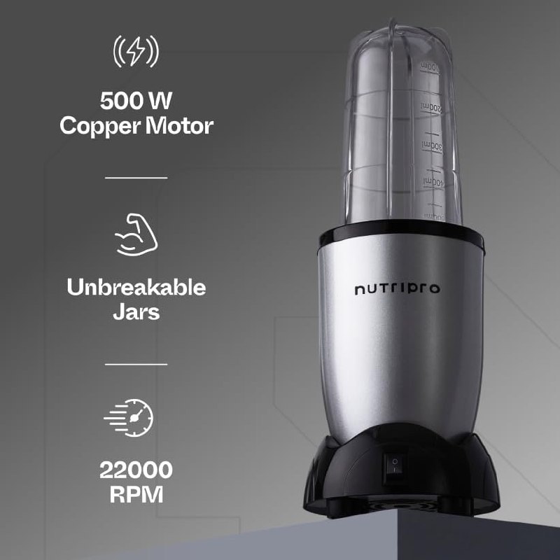 Nutripro 500w Juicer Mixer Grinder 1499