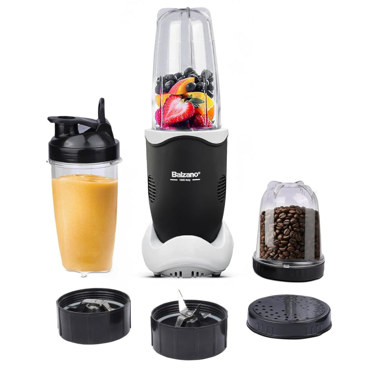 Grab 1 449250 Coupon Balzano Bullet Mixer Grinder 500w 3 Jars 2 Blades 3 Li