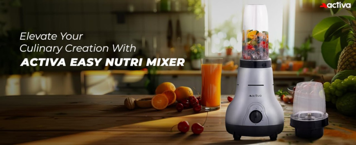 Activa 500w 2 Jar Nutri Mixer Grinder 1229 Coupon