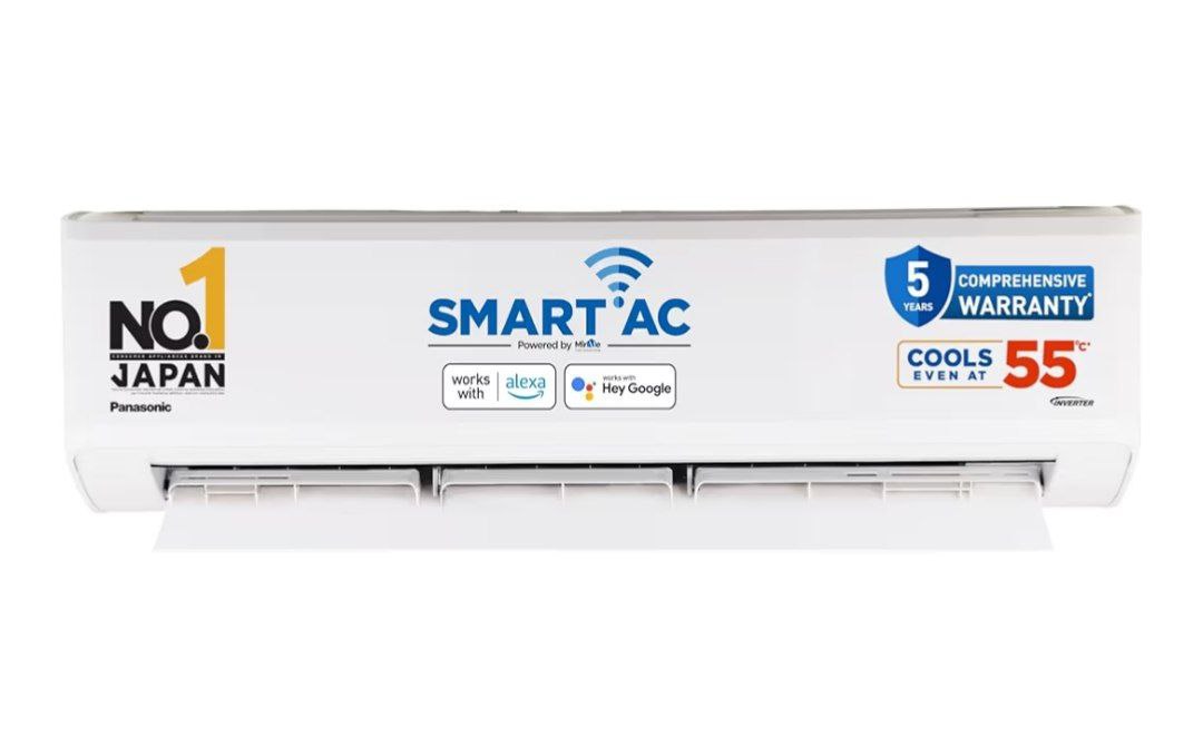 Panasonic 1 5 Ton 5 Star Premium Wi-fi Inverter Smart Split Ac (matter Enab