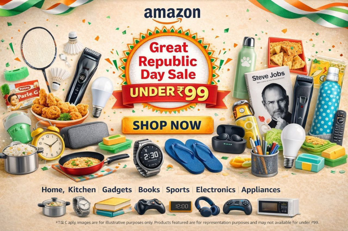 Republic Day Sale Under 99 Dealselectronics Books Beauty Kitchen Home Perso