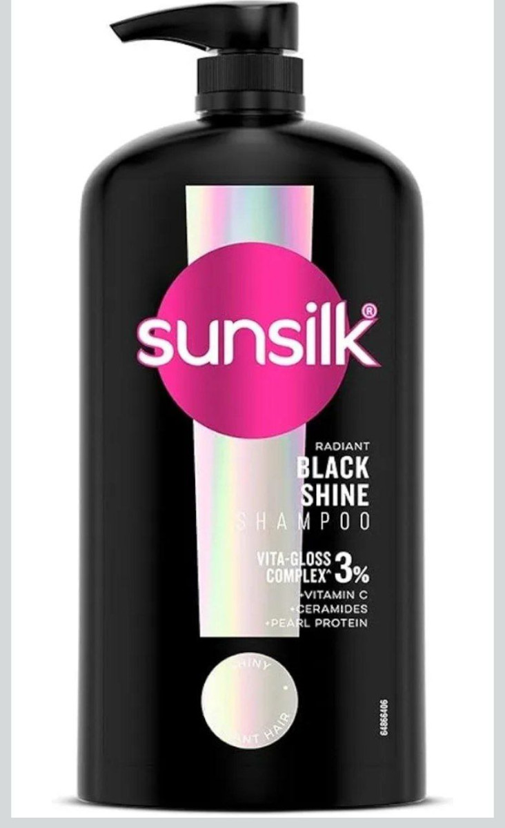Sunsilk Stunning Black Shine Shampoo 1 L 400