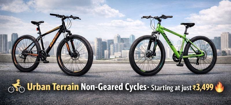 Urban Terrain Cycles Starting At 3 499