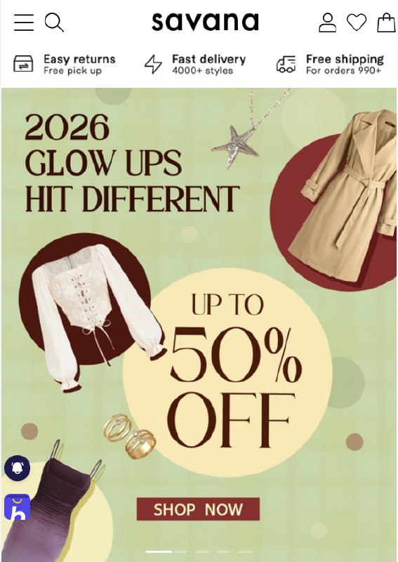 Savana 2026 Glow Ups Hit Different Upgrade Your Wardrobe With The Hottest S
