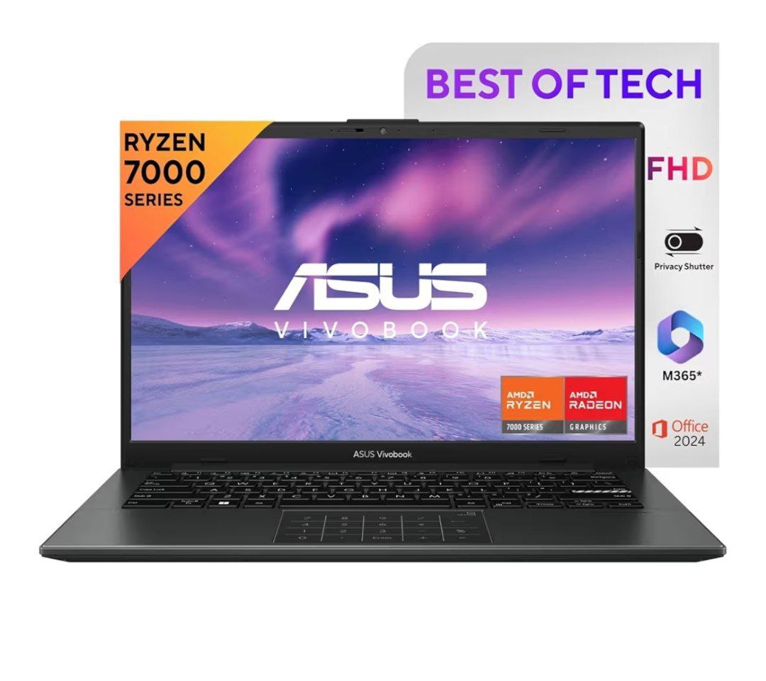 Asus Vivobook Go 14 Amd Ryzen 3 7320u 8gb Ram 512gb Ssd Fhd 14 Windows 11 2