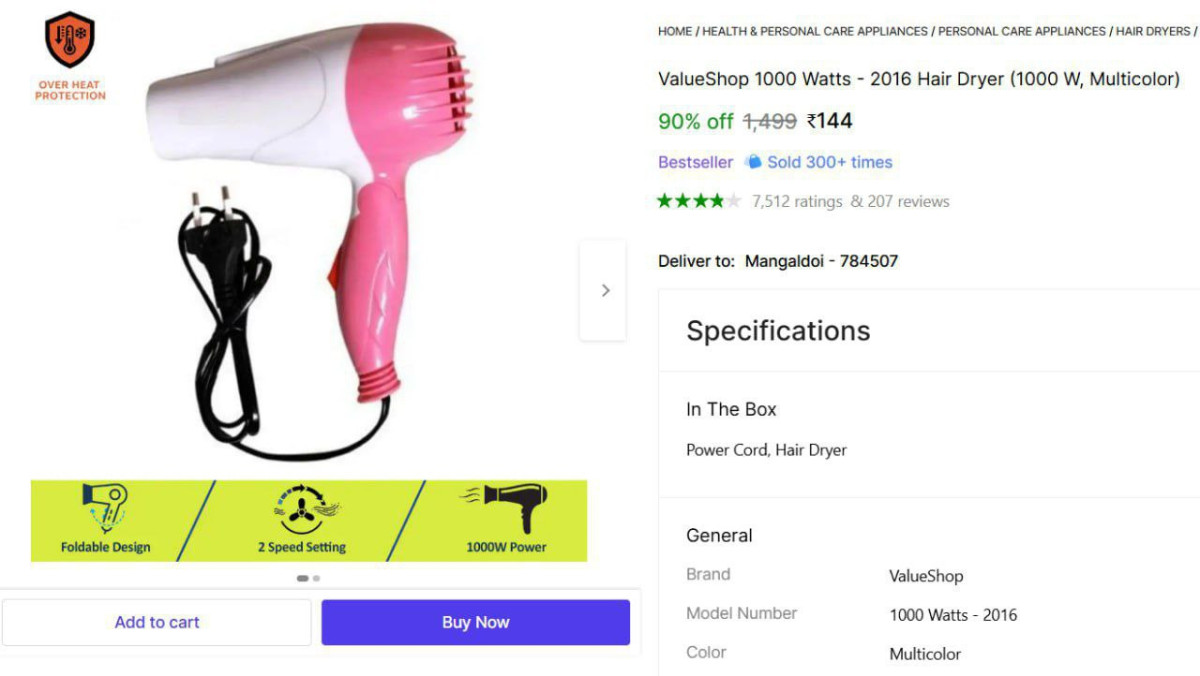 Hair Dryer 144