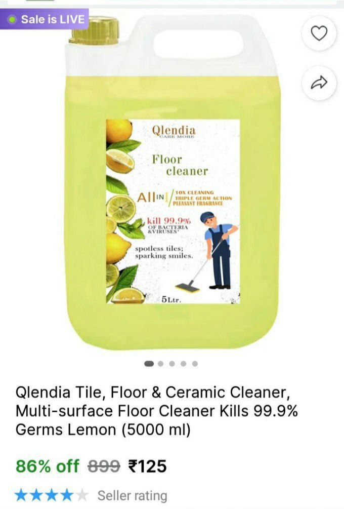 Floor Cleaner 5l 125