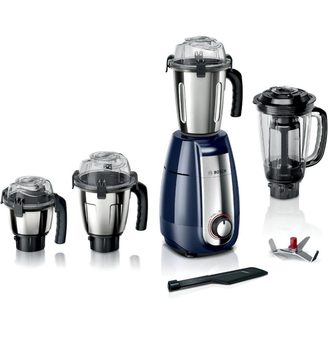 Bosch Appliances Truemixx Pro Mixer Grinder Mgm8642bin 750w 4 Jars (black) 