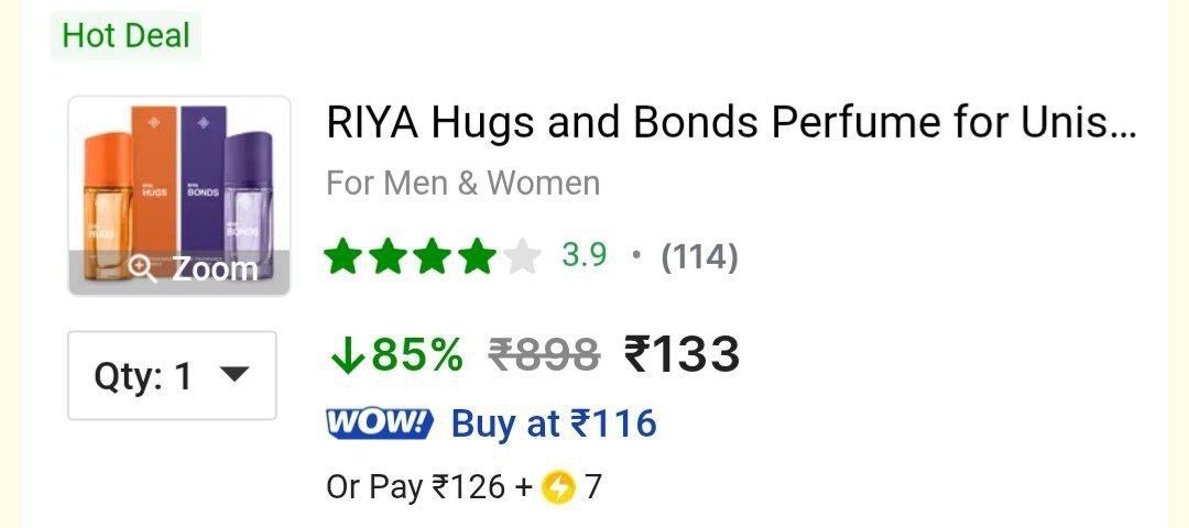 Loot Riya Perfumes 40ml (pack Of 2) 133more 90 More Deals Click Here Must R