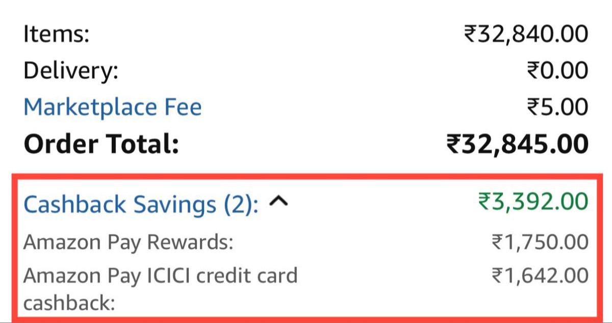 Gold Collect 1750 Cashback 5 Cashback With Amazon Icici Credit Cardsthen Bu