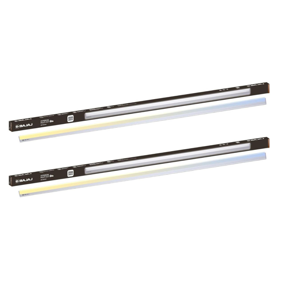 Bajaj Hyperion Multi Cct Led Batten 20w 4 Star Rated Multi Cct Operation