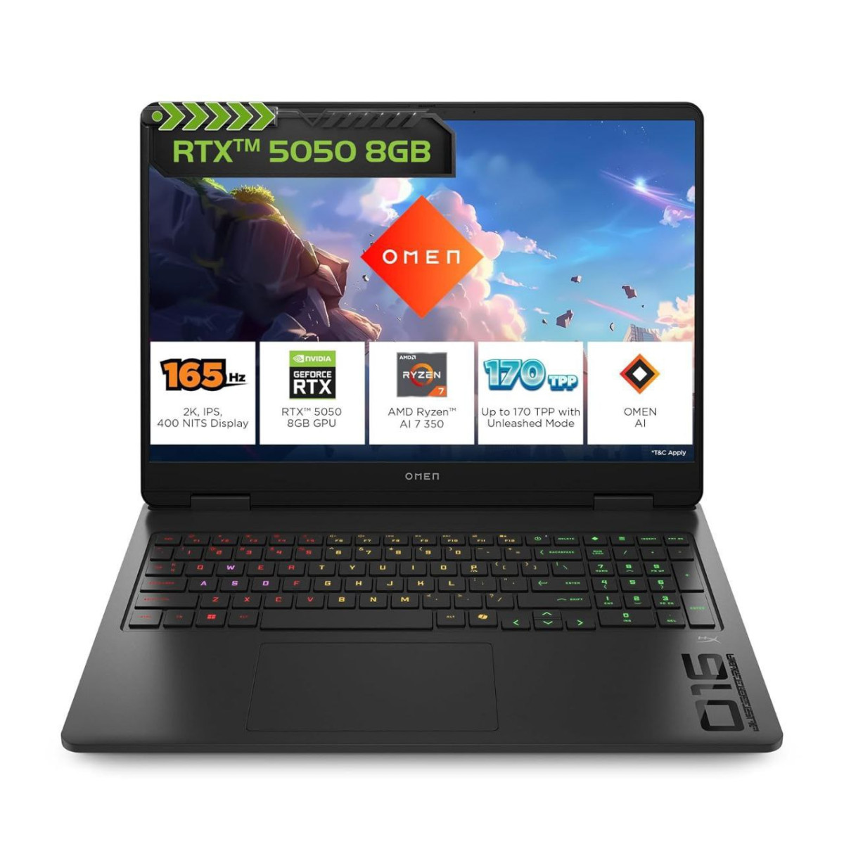 Faaasssttt 1 05 49020 500 Coupon Hp Omen Amd Ryzen Ai 7 350 8gb Rtx 5050 24