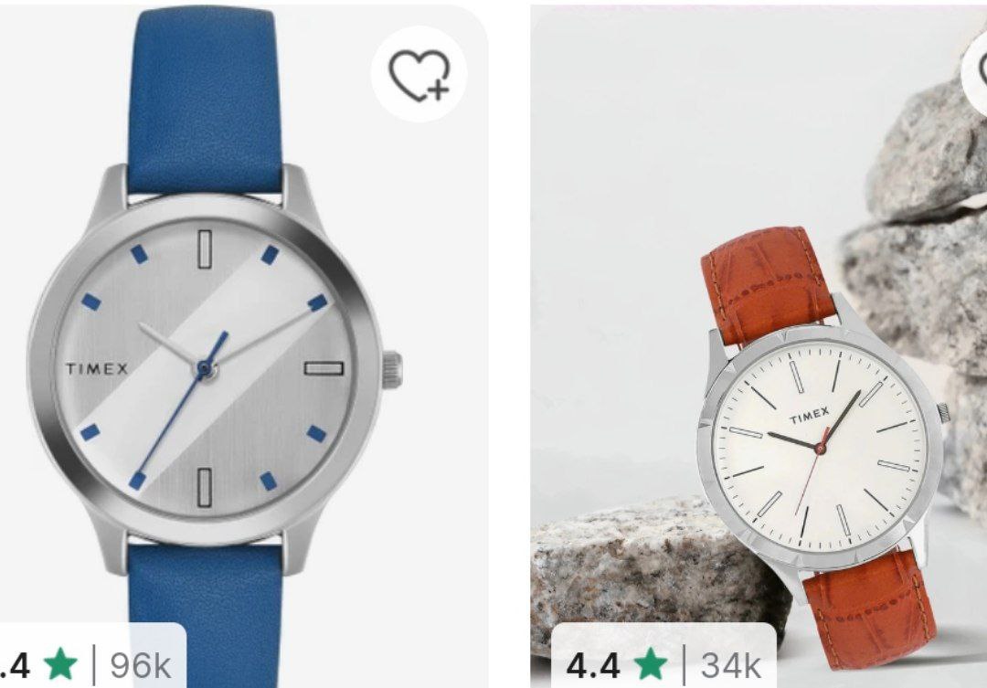 85 On Branded Watches Timex Casio Titan Allen Solly Fastrack Emporio Armani
