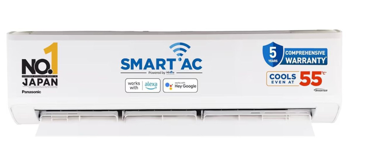 Panasonic 2 0 Ton 4 Star Premium Wi-fi Inverter Smart Split Acdeal Rs 44030