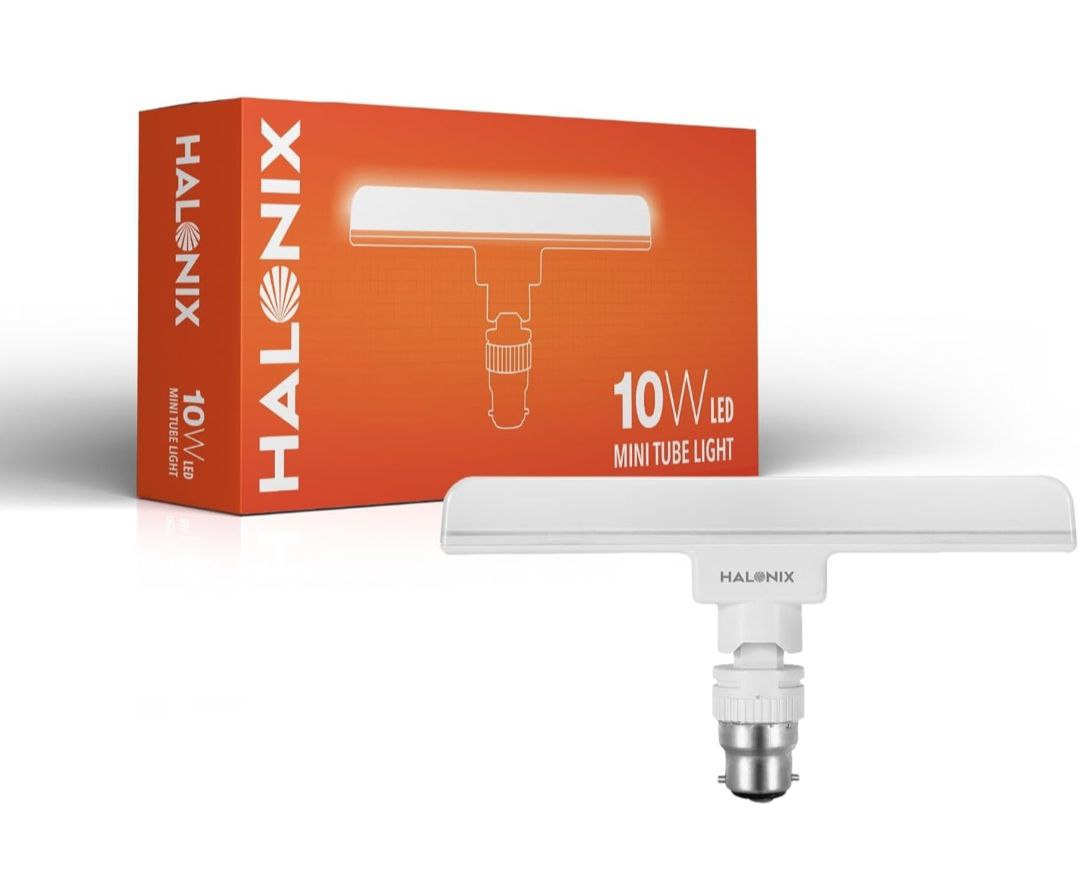 Halonix 10 Watts B22d Led Bulb Tube Light Cool White Pack Of 1 95