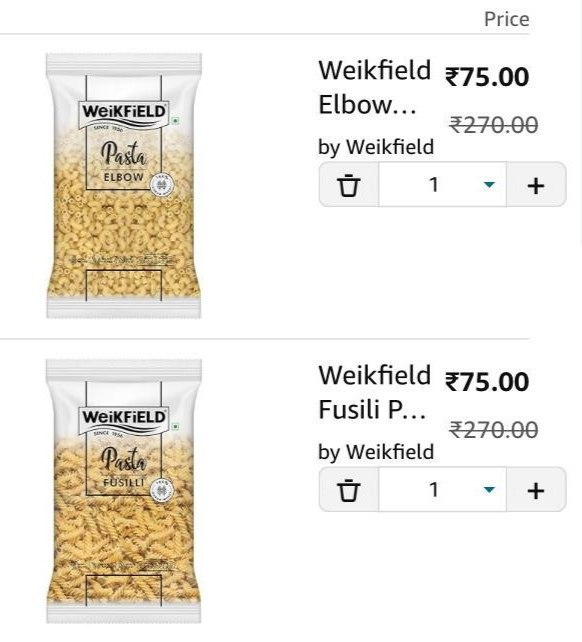 Kg Pasta 75 100