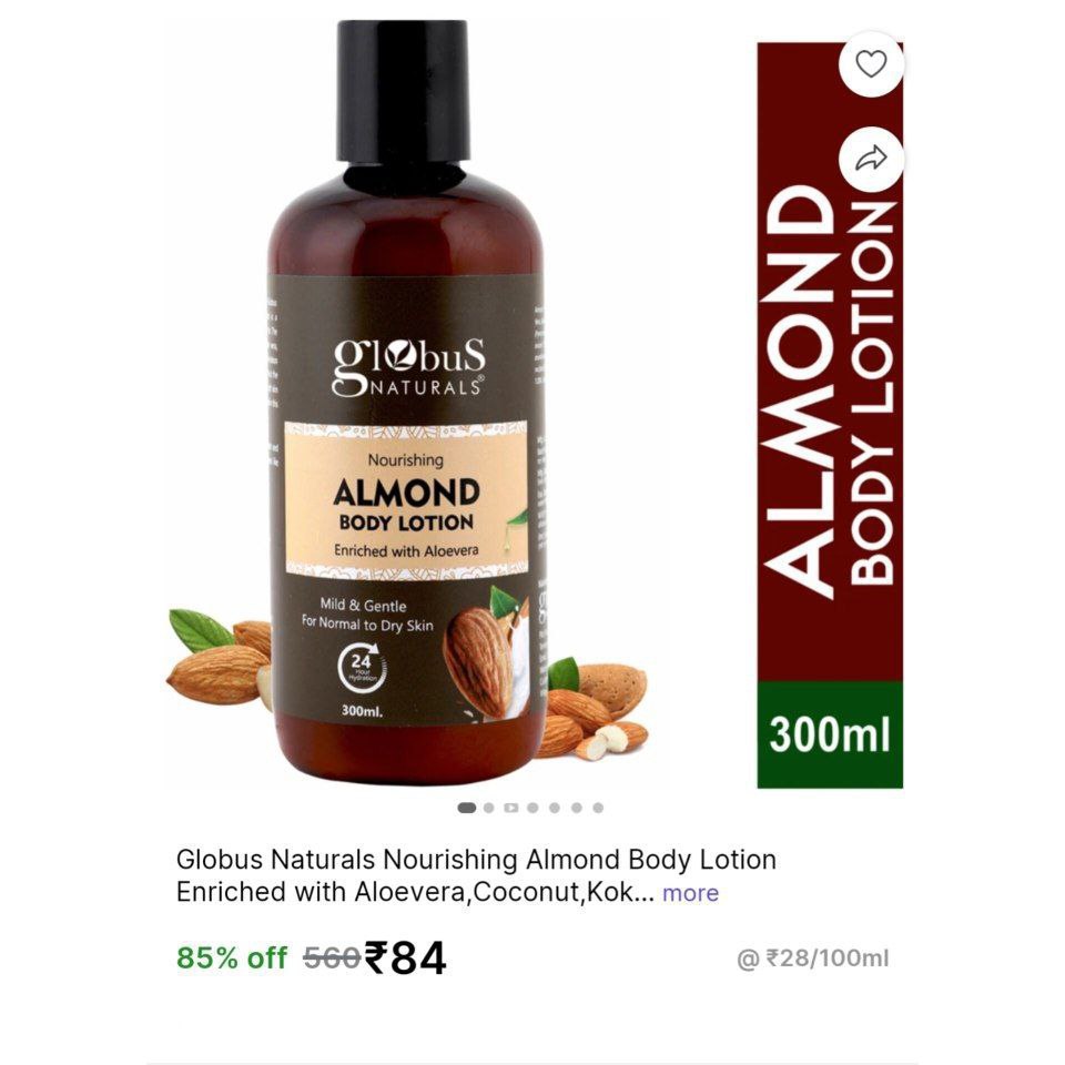 Almond Body Lotion 84 More Deals Click Here Must Read