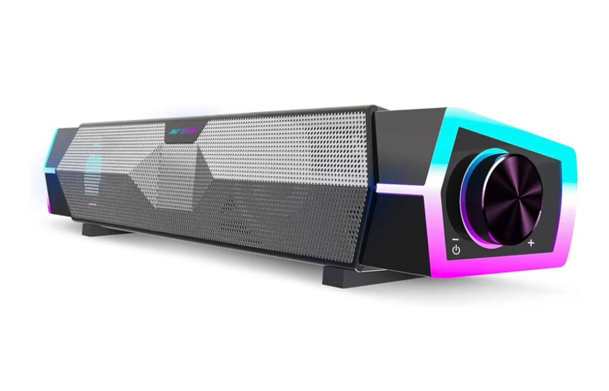 Ant Esports Gs370sb Gaming Speakers For Desktop Monitor Dynamic Rgb Sound B