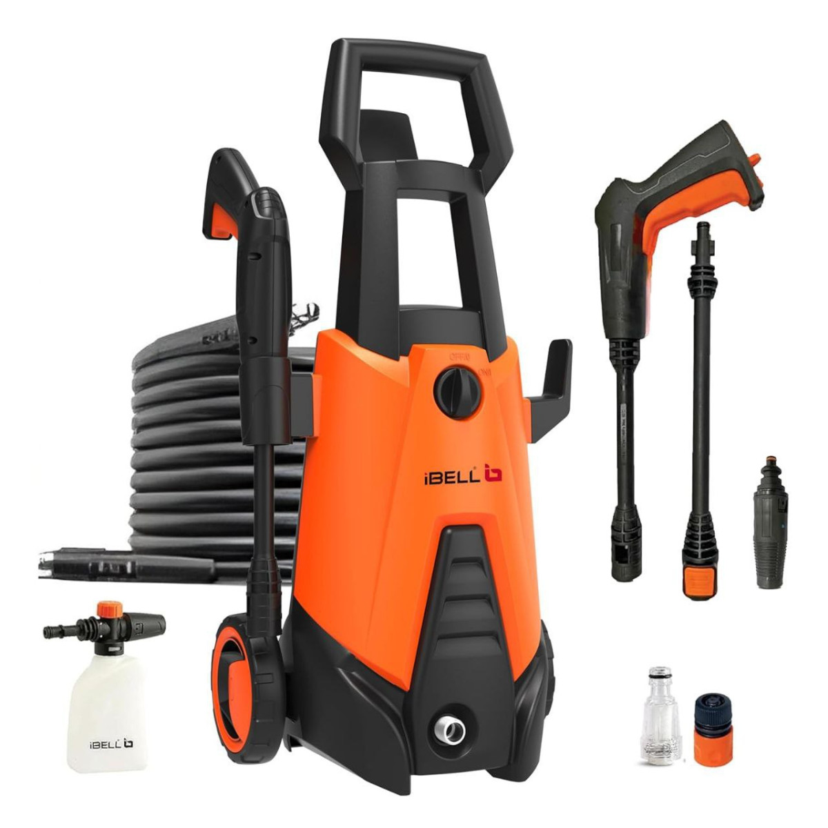 870ibell Wind66 High Pressure Washer 1550w Motor 120 Bar Car Washer