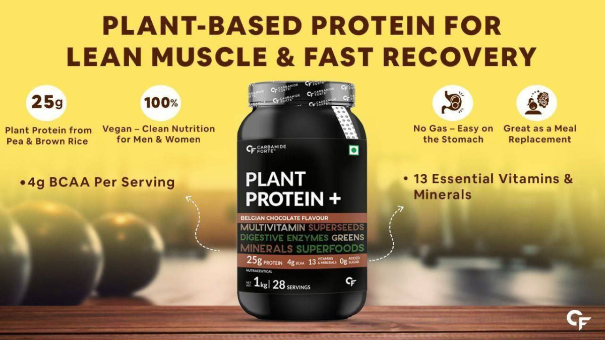 Carbamide Forte Plant Protein Powder For Men 1610