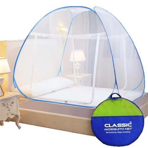 Coupon Classic Mosquito Net For Double Bed King Size Foldable Machardani