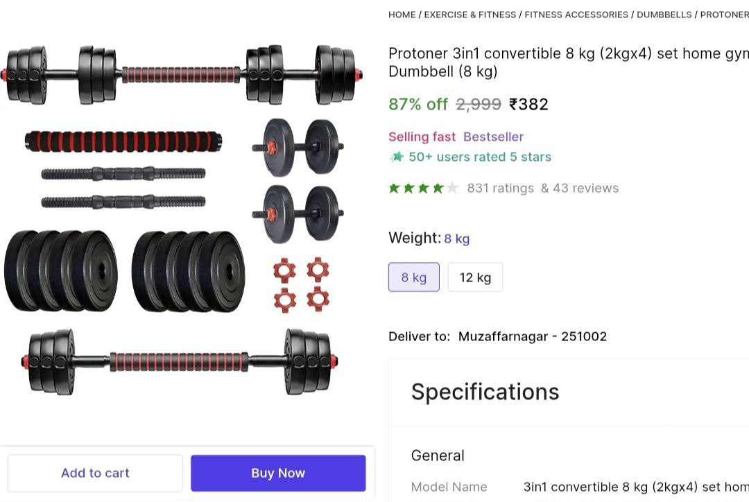 Home Gym Set 382