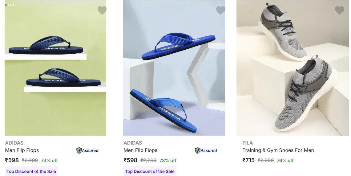 Flipkart Fila Footwear From 540