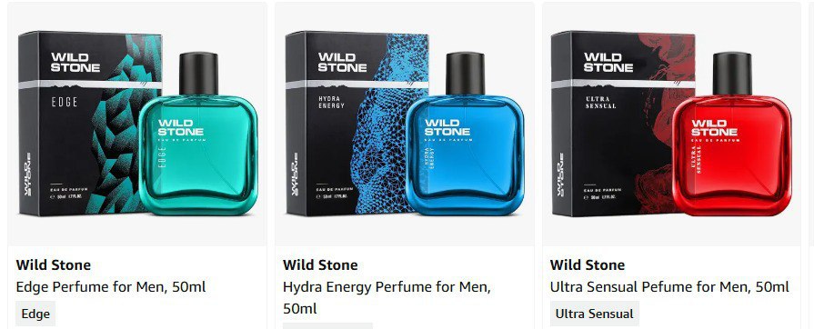 Amazon 50 On Wild Stone Products
