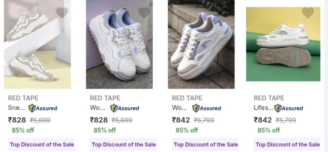 Red Tape Sneakers From 828 Click Here To Join All Deals