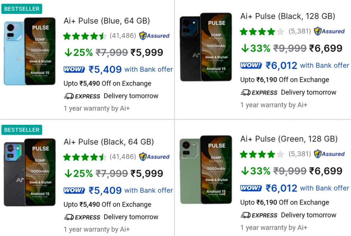 Ai Smartphones From 5 999pulse Nova Bank Extra More Deals Click Here Must R