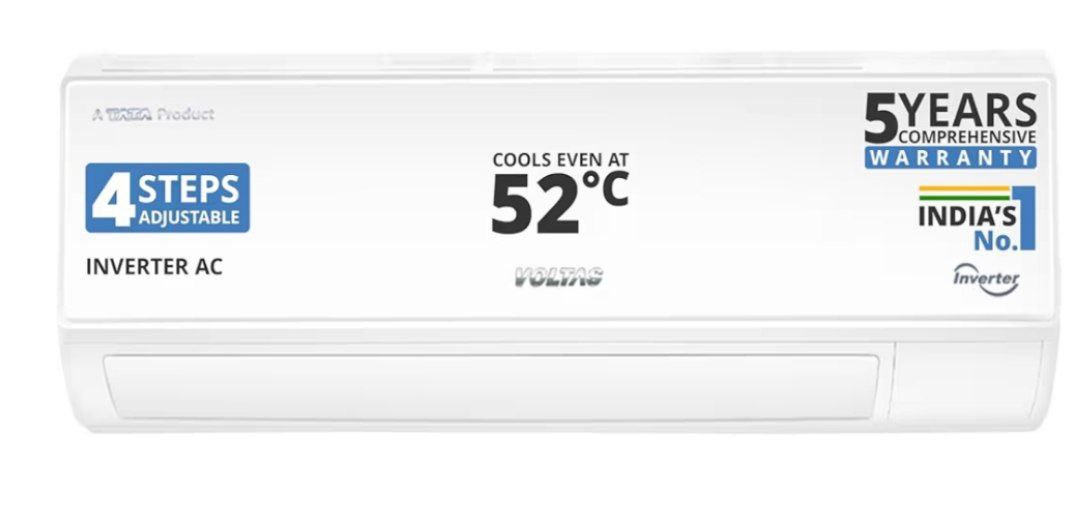 Grab Voltas 1 5 Ton 3 Star Inverter Split Ac At 25 390apply 1000 Coupon 420