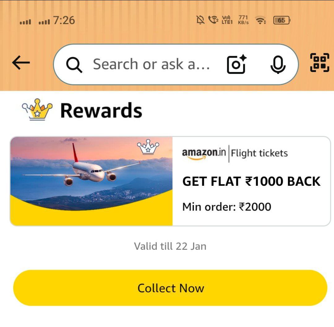 Flight Booking Loot Flat Rs 1000 Cashback On Min Booking Rs 2000collect Boo
