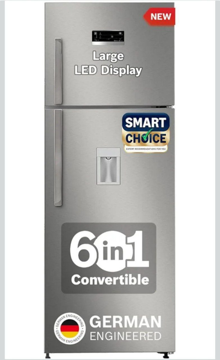 Bosch Max Convert 368l 3-star Inverter Frost Double Door Refrigerator With 