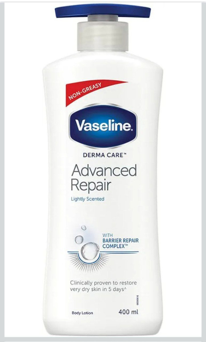 Vaseline Derma Care Advanced Repair Body Lotion For Sensitive Dry Skin Non 