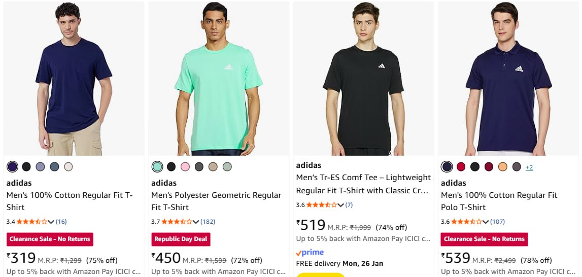 -83 On Adidas Clothing