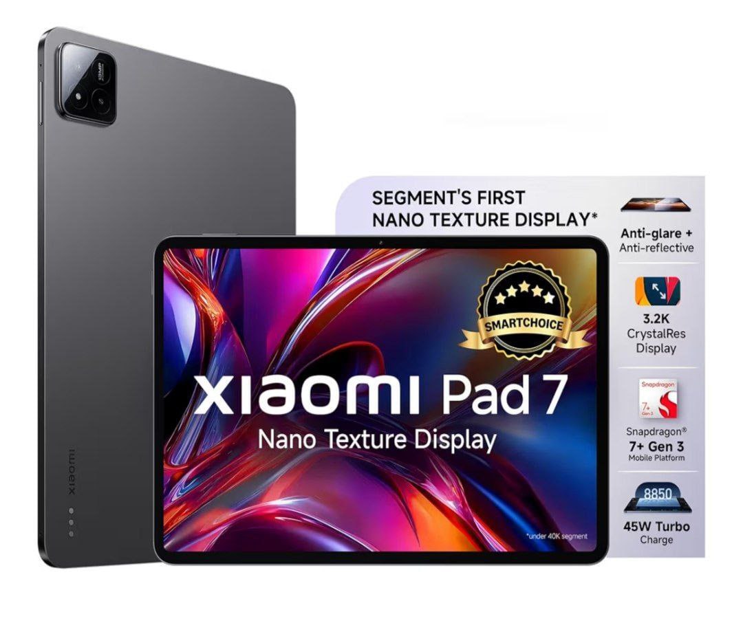 Xiaomi Pad 7 (12gb 256g Offers 25 999 Mrp Extra Flat 4000 With Sbi Credit C