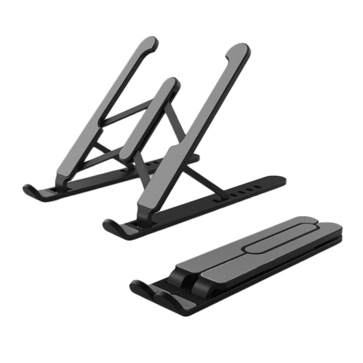 Zebronics-ns1000 Laptop Stand Featuring Foldable Design Anti-slip Silicone 