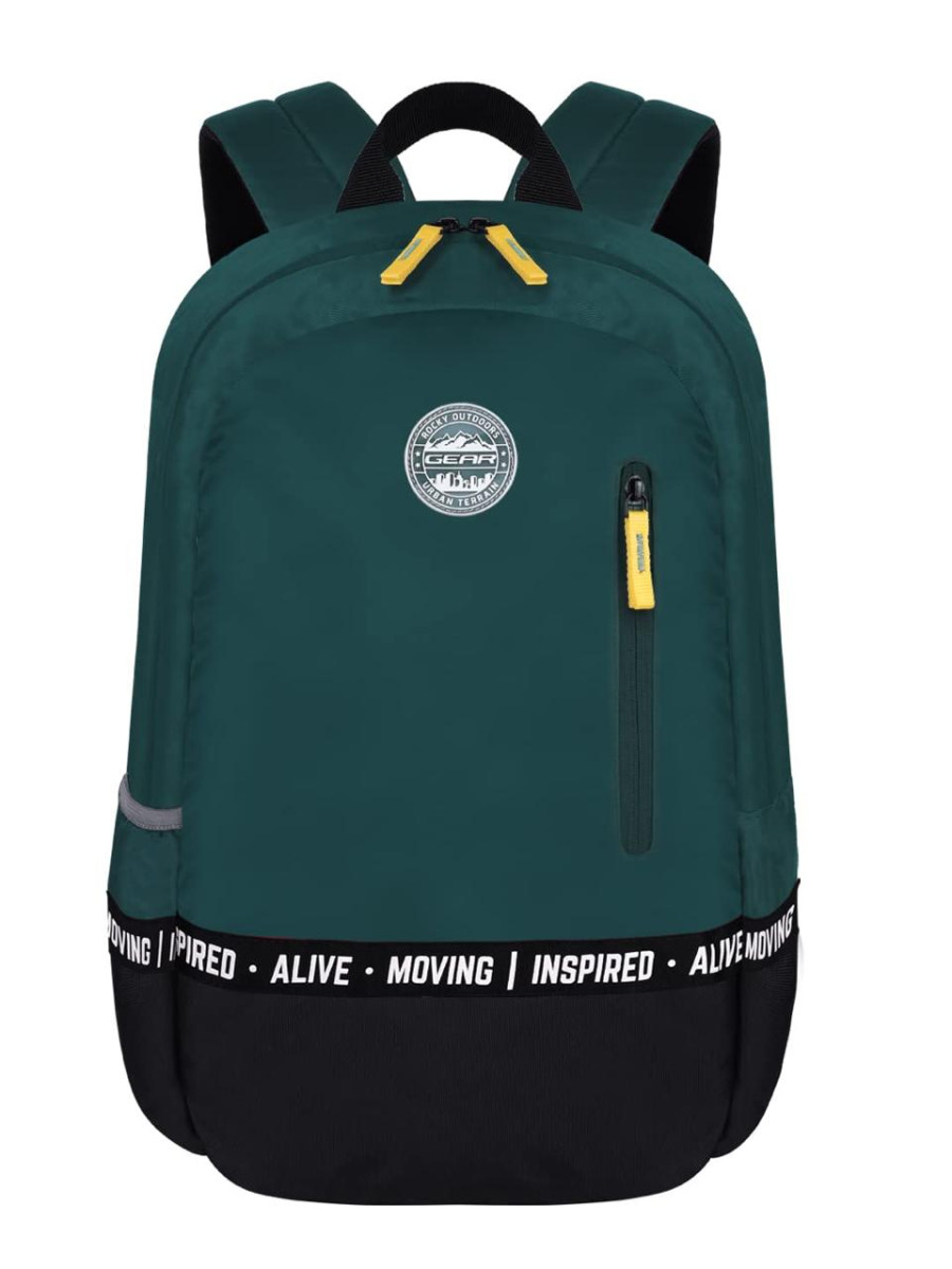 Gear Bomber Eco Statement 22l Medium Water Resistant School Bag College Bag