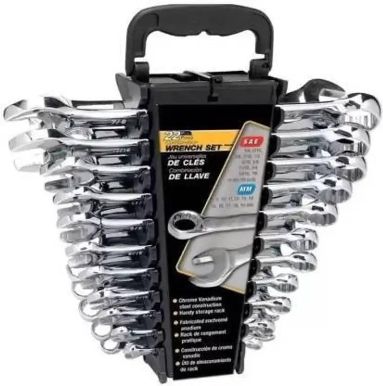 Shopglobal Wrench Set 12 Piece 12 Pc Combination Wrench Set Double Sided Co