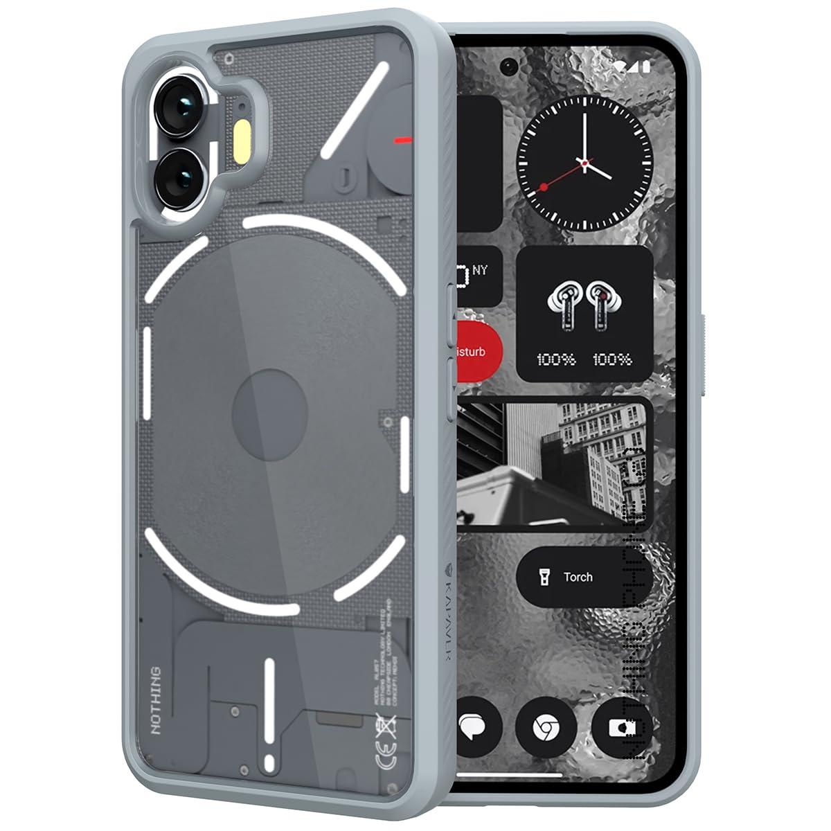 Kapaver Back Cover Case Compatible With Nothing Phone 2 5g (pc Tpu) 569